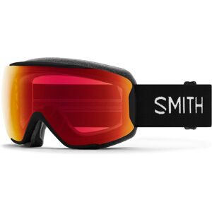 Safilo Smith MOMENT Damen-Skibrille Vollrand Monoscheibe Acetat-Gestell, schwarz