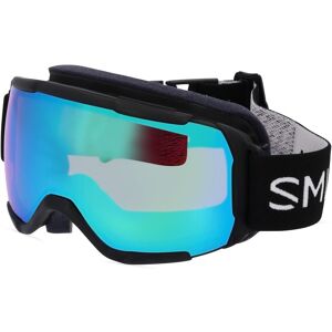 Safilo Smith SHOWCASE OTG Damen-Skibrille Vollrand Monoscheibe Acetat-Gestell, schwarz