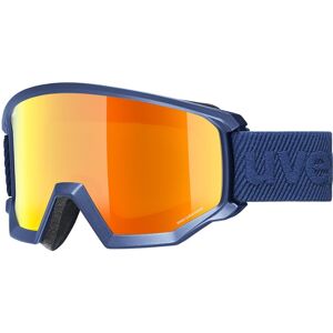 Uvex Sports Uvex ATHLETIC CV Unisex-Skibrille Vollrand Monoscheibe Kunststoff-Gestell, blau