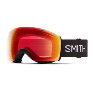 Safilo Smith SKYLINE XL Unisex-Skibrille Vollrand Monoscheibe Acetat-Gestell, schwarz