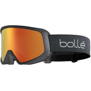 Bollé Brands Germany Bollé BEDROCK PLUS Unisex-Skibrille Vollrand Monoscheibe Kunststoff-Gestell, schwarz