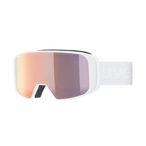 Uvex Sports Uvex SAGA TO Unisex-Skibrille Vollrand Monoscheibe Kunststoff-Gestell, weiß