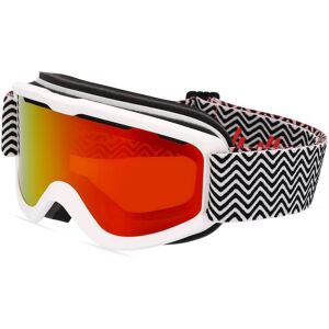 Julbo JUNE J752 Jugend-Skibrille Vollrand Monoscheibe Kunststoff-Gestell, weiß