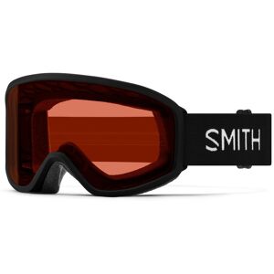 Safilo Smith REASON OTG Unisex-Skibrille Vollrand Monoscheibe Acetat-Gestell, schwarz