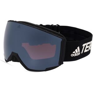 Marcolin Deutschland Adidas SP0039  Unisex-Skibrille Vollrand Monoscheibe Kunststoff-Gestell, schwarz