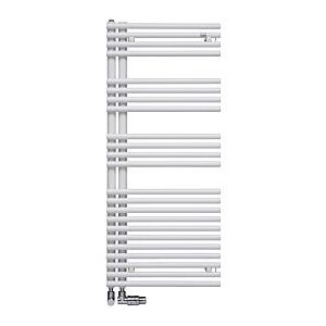 Zehnder Forma Asym Design-Heizkörper ZF500550GA00000 LFAR-170-050, 1681 x 496 mm, yellow grey, RAL 7034, rechts