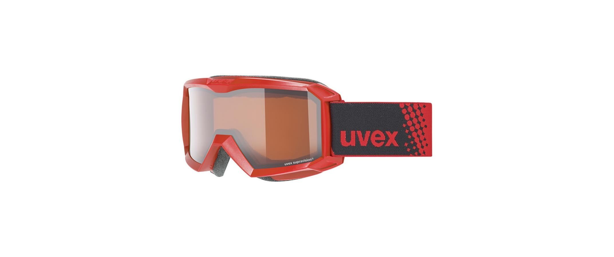 Uvex Skibrille »Flizz LG Red«, Anti-Fog-Beschichtung, Uvex Supravision, Uvex rot