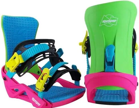 Kemper Snowboards Snowboard Bindings Kemper Freestyle (Pink)