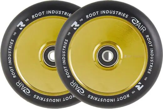 Root Industries Stunt Scooter Rollen Root Air Schwarz 2 Stk. (110mm - Gold Rush)