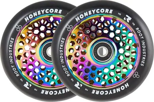 Root Industries Root Honeycore Schwarz 110mm Rolle 2-Pack (110mm - Neochrome)