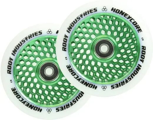 Root Industries Root Honeycore Weiß 110mm Rolle 2-Pack (110mm - Grün)