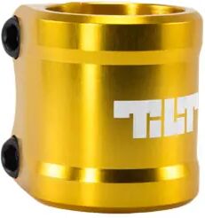 Tilt Stunt Scooter Clamp Tilt ARC Double (Gold)