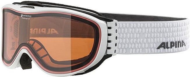 ALPINA Skibrille Challenge 2.0 QH weiß   7092 Auf Lager Unisex EG