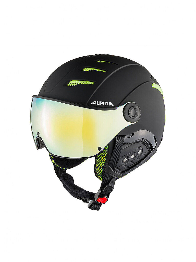 ALPINA Skihelm Jump 2.0 QVM schwarz   Größe: 55-58CM   9209 Auf Lager Unisex 55-58CM