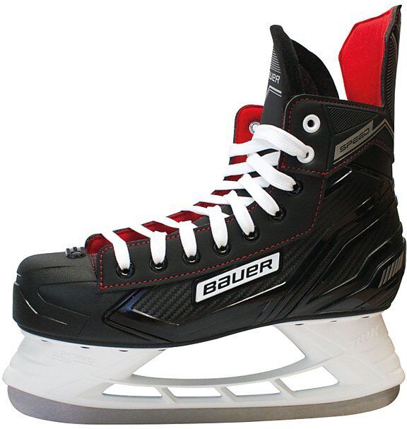 BAUER Herren Hockeyschuh Speed Skate schwarz   Größe: 47   3003753 Auf Lager Unisex 47