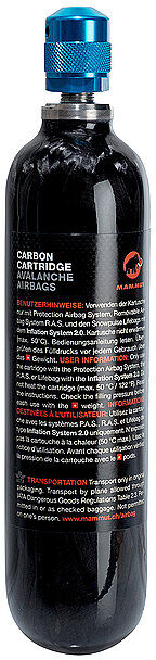 MAMMUT Carbon Kartusche 300 bar schwarz   2610-01790 Auf Lager Unisex EG