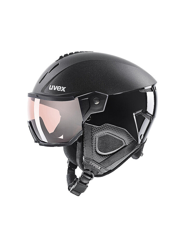 UVEX Skihelm instinct visor pro V schwarz   Größe: 53-56CM   S56.6.261.200 Auf Lager Unisex 53-56CM