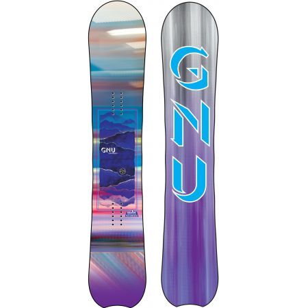 GNU SNOWBOARD GNU CHROMATIC BTX WMS - fialová - 146