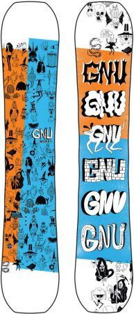 GNU SNOWBOARD GNU MONEY - modrá - 158W