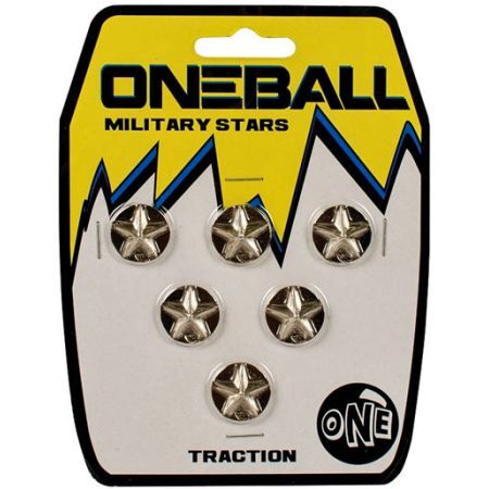 ONE BALL JAY MILITARY STARS METAL 3/4x6p - šedá - univerzální
