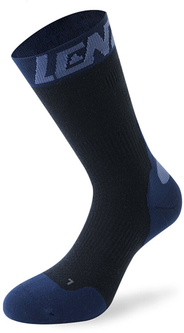 Lenz 7.0 Mid Merino Compression Socks Ponožky 45 46 47 Modrá