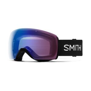 Smith Optics Smith SKYLINE Unisex-Skibrille Vollrand Monoscheibe Acetat-Gestell, schwarz