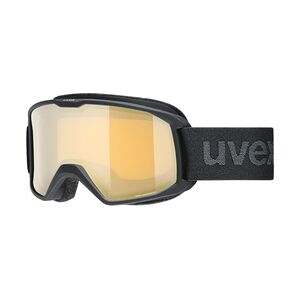 Uvex ELEMNT FM Unisex-Skibrille Vollrand Monoscheibe Kunststoff-Gestell, schwarz