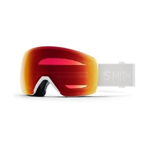 Smith Optics Smith SKYLINE Unisex-Skibrille Vollrand Monoscheibe Acetat-Gestell, weiß