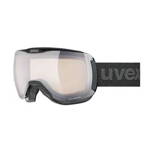 Uvex DOWNHILL 2100 CV  Unisex-Skibrille Vollrand Monoscheibe Kunststoff-Gestell, schwarz