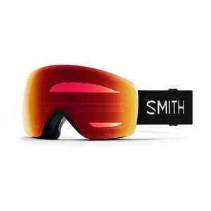 Smith Optics Smith SKYLINE Unisex-Skibrille Vollrand Monoscheibe Acetat-Gestell, schwarz