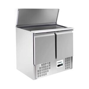 Zimax BASICLINE 700 Saladette 2-türig mit Klappdeckel - 240 l