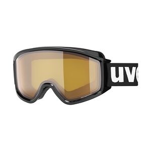 Uvex G.GL 3000 LGL Unisex-Skibrille Vollrand Monoscheibe Kunststoff-Gestell, schwarz