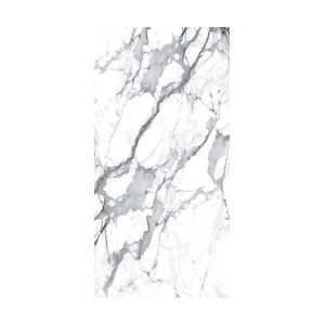 Euro Stone Bodenfliese Feinsteinzeug Visage Grey Plus 120 x 240 cm weiß