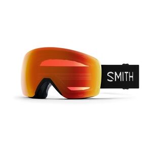 Smith Optics Smith SKYLINE Unisex-Skibrille Vollrand Monoscheibe Acetat-Gestell, schwarz