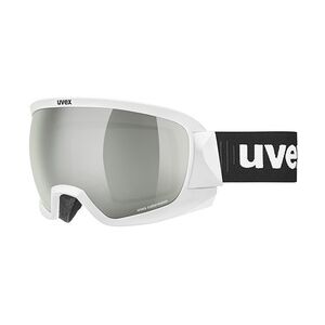 Uvex CONTEST CV  Unisex-Skibrille Vollrand Monoscheibe Kunststoff-Gestell, weiß