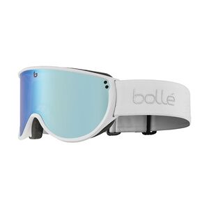 Bollé BLANCA Unisex-Skibrille Vollrand Monoscheibe Kunststoff-Gestell, weiß