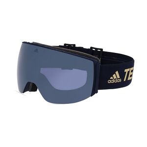 Adidas SP0053  Unisex-Skibrille Vollrand Monoscheibe Kunststoff-Gestell, schwarz