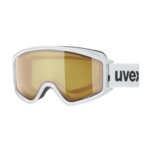 Uvex G GL 3000 LGL OTG  Unisex-Skibrille Vollrand Monoscheibe Kunststoff-Gestell, weiß