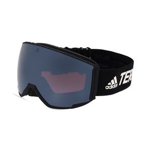 Adidas SP0039  Unisex-Skibrille Vollrand Monoscheibe Kunststoff-Gestell, schwarz