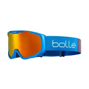 Bollé ROCKET PLUS Kinder-Skibrille Vollrand Monoscheibe Kunststoff-Gestell, blau