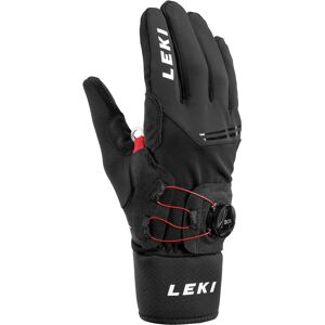 Leki Nordic Tune Shark Boa TH Schwarz, Gore-Tex® Fingerhandschuhe, Größe 6 - Farbe Schwarz