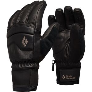 Black Diamond Wasserdichter komfortabler Herren Wintersport Lederhandschuh. Farbe: Schwarz / Größe: L