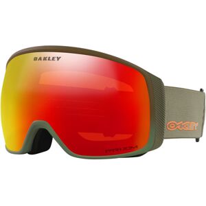 Oakley Klassische stylische Skibrille. Farbe: Grün / Rot / Größe: One Size