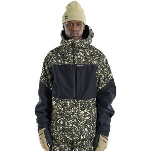 Burton Gore Tex 2L Pillowline Anorak Sediment True Black - schwarz