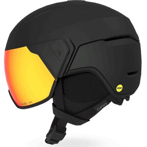 Giro Orbit Spherical MIPS Helm Matte Black Vivd Ember - schwarz