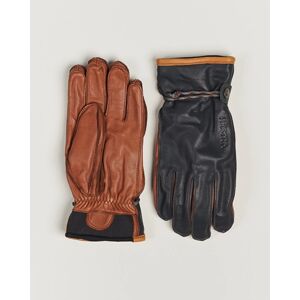 Hestra Wakayama Leather Ski Glove Navy/Brown