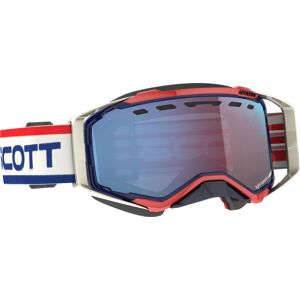 Scott Prospect Light Sensitive Retro Weiß/Blaue Ski Brille - Weiss Blau -  - unisex