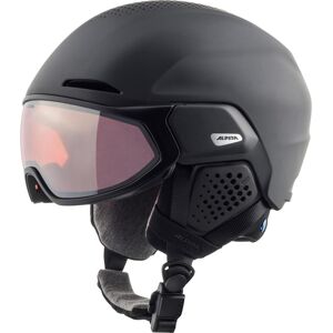 Alpina Oro Visor QV Mips Skihelm (59-63 cm, 30 black matt)