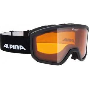 Alpina Scarabeo Small Skibrille DH (131 black matt, Scheibe: orange (S2))