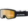 Alpina Komfortable kontrastverstärkende Skibrille. Farbe: Schwarz / Größe: One Size